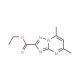 Ethyl 5,7-dimethyl-[1,2,4]triazolo[1,5-a]pyrimidine-2-carboxylate (CAS 114040-29-8) - chemical structure image