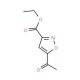 Ethyl 5-acetylisoxazole-3-carboxylate (CAS 104776-70-7) - chemical structure image