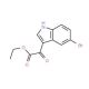 Ethyl (5-bromo-1H-indol-3-yl)oxoacetate (CAS 17826-11-8) - chemical structure image