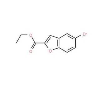 Ethyl 5-bromobenzofuran-2-carboxylate (CAS 84102-69-2) - chemical structure image