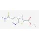 ethyl 5-carbamothioyl-3-methylthieno[2,3-b]pyridine-2-carboxylate - chemical structure image