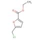 Ethyl 5-(chloromethyl)-2-furancarboxylate (CAS 2528-00-9) - chemical structure image