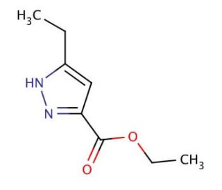 ethyl 5-ethyl-1H-pyrazole-3-carboxylate - chemical structure image