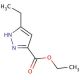 ethyl 5-ethyl-1H-pyrazole-3-carboxylate - chemical structure image