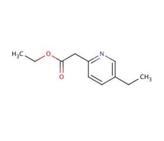 Ethyl (5-Ethyl-2-pyridinyl)acetate (CAS 99986-02-4) - chemical structure image
