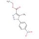 ethyl 5-methyl-1-(4-nitrophenyl)-1H-1,2,3-triazole-4-carboxylate - chemical structure image