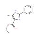 Ethyl 5-methyl-2-phenyl-1H-imidazole-4-carboxylate (CAS 77335-93-4) - chemical structure image