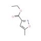 Ethyl 5-methylisoxazole-3-carboxylate (CAS 3209-72-1) - chemical structure image