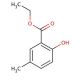 Ethyl 5-methylsalicylate (CAS 34265-58-2) - chemical structure image
