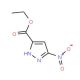 Ethyl 5-nitro-1H-pyrazole-3-carboxylate (CAS 39846-84-9) - chemical structure image