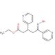 Ethyl 5-Oxamino-3,5-di(3-pyridyl)pentanoate - chemical structure image