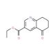 Ethyl 5-Oxo-5,6,7,8-tetrahydroquinoline-3-carboxylate (CAS 106960-78-5) - chemical structure image