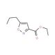 Ethyl 5-propylisoxazole-3-carboxylate - chemical structure image