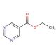 Ethyl 5-pyrimidinecarboxylate (CAS 40929-50-8) - chemical structure image