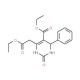 Ethyl 6-(2-ethoxy-2-oxoethyl)-2-oxo-4-phenyl-1,2,3,4-tetrahydro-5-pyrimidinecarboxylate 的分子结构, CAS编号: 938189-69-6 Ethyl 6-(2-ethoxy-2-oxoethyl)-2-oxo-4-phenyl-1,2,3,4-tetrahydro-5-pyrimidinecarboxylate (CAS 938189-69-6) - chemical structur