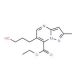 ethyl 6-(3-hydroxypropyl)-2-methylpyrazolo[1,5-a]pyrimidine-7-carboxylate - chemical structure image
