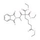 Ethyl-6,6-dicarbethoxy-7-oxo-8-phthalimidopelargonat (CAS 95820-20-5) - chemical structure image