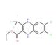 Ethyl 6,7-dichloro-1,4-dihydro-3-(trifluoromethyl)quinoxaline-2-carboxylate (CAS 957062-92-9) - chemical structure image
