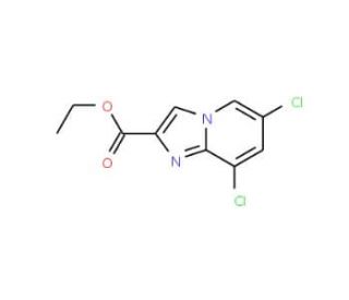Ethyl 6,8-dichloroimidazo[1,2-a]pyridine-2-carboxylate - chemical structure image