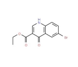 Ethyl 6-bromo-4-hydroxyquinoline-3-carboxylate (CAS 122794-99-4) - chemical structure image