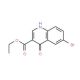 Ethyl 6-bromo-4-hydroxyquinoline-3-carboxylate (CAS 122794-99-4) - chemical structure image