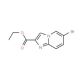 Ethyl 6-bromoimidazo[1,2-a]pyridine-2-carboxylate (CAS 67625-37-0) - chemical structure image