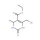 ethyl 6-(bromomethyl)-4-methyl-2-oxo-1,2,3,4-tetrahydropyrimidine-5-carboxylate (CAS 14757-98-3) - chemical structure image