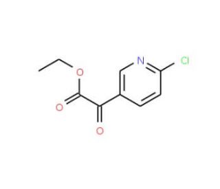 Ethyl 6-chloro-3-pyridylglyoxylate (CAS 902837-55-2) - chemical structure image