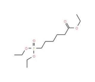 Ethyl 6-(diethylphosphono)hexanoate (CAS 54965-29-6) - chemical structure image