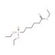 Ethyl 6-(diethylphosphono)hexanoate (CAS 54965-29-6) - chemical structure image