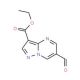 ethyl 6-formylpyrazolo[1,5-a]pyrimidine-3-carboxylate (CAS 1160264-04-9) - chemical structure image