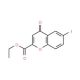 Ethyl 6-iodo-4-oxo-4H-chromene-2-carboxylate (CAS 35204-44-5) - chemical structure image