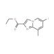 Ethyl 6-iodo-8-methylimidazo[1,2-a]pyridine-2-carboxylate - chemical structure image