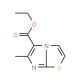 ethyl 6-methylimidazo[2,1-b][1,3]thiazole-5-carboxylate (CAS 57626-37-6) - chemical structure image