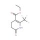 Ethyl 6-oxo-2-(trifluoromethyl)-1,4,5,6-tetrahydro-3-pyridinecarboxylate (CAS 194673-12-6) - chemical structure image