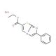 Ethyl 6-phenylimidazo[2,1-b][1,3]thiazole-2-carboxylate hydrobromide - chemical structure image