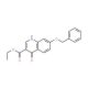 Ethyl 7-(benzyloxy)-4-hydroxyquinoline-3-carboxylate (CAS 17825-15-9) - chemical structure image