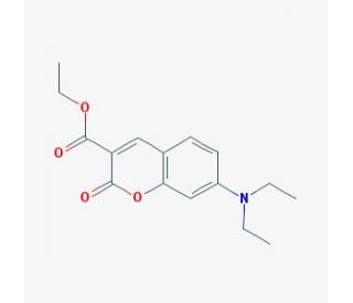 Ethyl 7-(Diethylamino)coumarin-3-carboxylate (CAS 28705-46-6) - chemical structure image