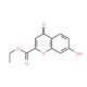 Ethyl 7-hydroxy-4-oxo-4H-chromene-2-carboxylate (CAS 23866-72-0) - chemical structure image
