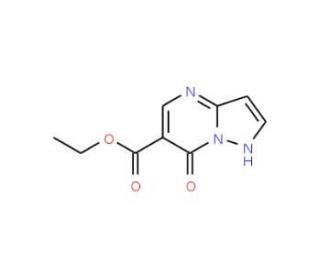 Ethyl 7-hydroxypyrazolo[1,5-a]pyrimidine-6-carboxylate (CAS 43024-61-9) - chemical structure image