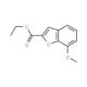 Ethyl 7-methoxybenzo[b]furan-2-carboxylate (CAS 50551-58-1) - chemical structure image
