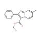 Ethyl 7-methyl-2-phenylimidazo[1,2-a]pyridine-3-carboxylate - chemical structure image