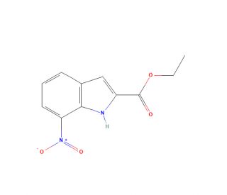 Ethyl 7-Nitroindole-2-carboxylate - chemical structure image