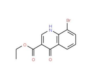 Ethyl 8-bromo-4-hydroxyquinoline-3-carboxylate (CAS 35975-57-6) - chemical structure image
