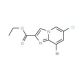 Ethyl 8-bromo-6-chloroimidazo[1,2-a]pyridine-2-carboxylate (CAS 951884-22-3) - chemical structure image