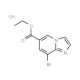 Ethyl 8-bromoimidazo[1,2-a]pyridine-6-carboxylate, HCl (CAS 957062-60-1) - chemical structure image