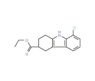 Ethyl 8-chloro-2,3,4,9-tetrahydro-1H-carbazole-3-carboxylate - chemical structure image