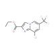 Ethyl 8-Chloro-6-(trifluoromethyl)imidazo[1,2-a]pyridine-2-carboxylate (CAS 353258-31-8) - chemical structure image