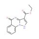 ethyl 8-oxo-2,3,7-triazatricyclo[7.4.0.0{2,6}]trideca-1(9),3,5,10,12-pentaene-5-carboxylate (CAS 25468-51-3) - chemical struc
