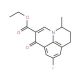 ethyl 9-fluoro-5-methyl-1-oxo-6,7-dihydro-1H,5H-pyrido[3,2,1-ij]quinoline-2-carboxylate - chemical structure image